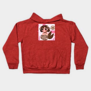 Taurus Mermaid Kids Hoodie